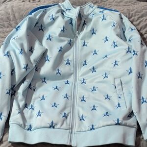 Baby Blue Jeffree Star Track Jacket 2XL